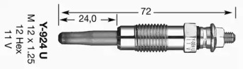 Свеча накаливания (NGK: 4950)